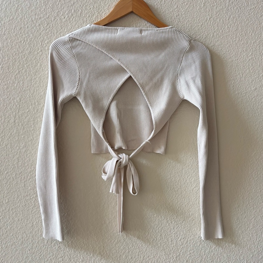 Nectar Clothing Tie Back Top